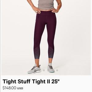 Lululemon Tight Stuff Leggings sz4 (xs/s)